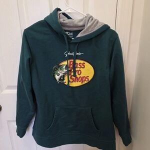 Bass Pro Shops Green Hoodie with Logo